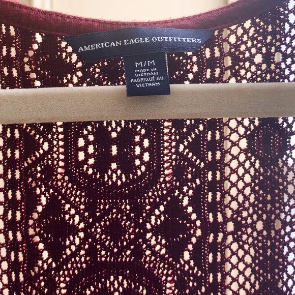 American Eagle - Tank Top - Maroon/Red - Picture 5 of 5